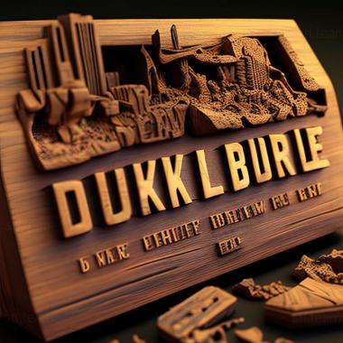 3D model Duke Nukum Episode One Shrapnel City game (STL)